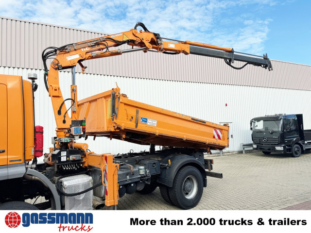 Mercedes-Benz Axor 1833 AK 4x4, Winterdienstausstattung, Kran - Istovarivač, Kamion sa dizalicom: slika 3 Mercedes-Benz Axor 1833 AK 4x4, Winterdienstausstattung, Kran - Istovarivač, Kamion sa dizalicom: slika 3