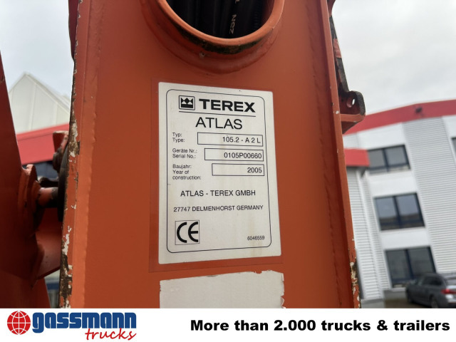 Mercedes-Benz Axor 1833 AK 4x4 mit Heckkran Atlas 105.2-A2L - Istovarivač, Kamion sa dizalicom: slika 2 Mercedes-Benz Axor 1833 AK 4x4 mit Heckkran Atlas 105.2-A2L - Istovarivač, Kamion sa dizalicom: slika 2