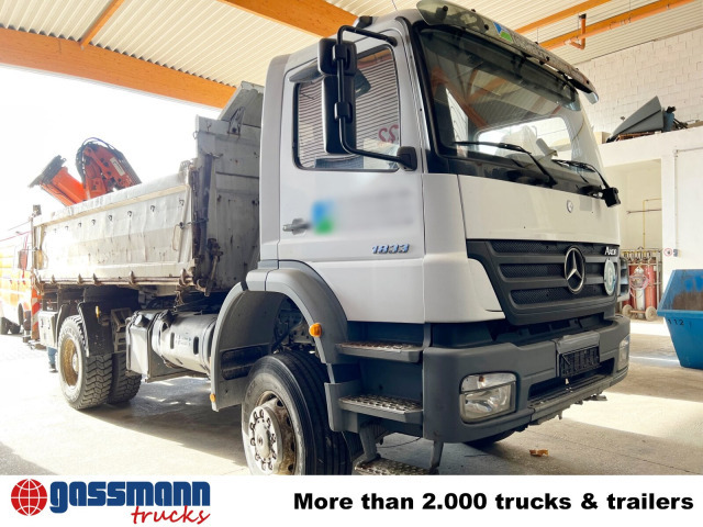 Mercedes-Benz Axor 1833 AK 4x4 mit Heckkran Atlas 105.2-A2L - Istovarivač, Kamion sa dizalicom: slika 4 Mercedes-Benz Axor 1833 AK 4x4 mit Heckkran Atlas 105.2-A2L - Istovarivač, Kamion sa dizalicom: slika 4