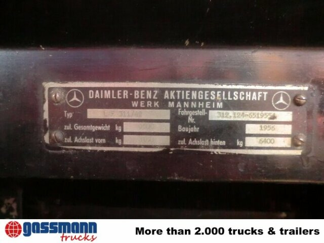 Mercedes-Benz LAF 311 4x4 LF16, Feuerwehr - Vatrogasni kamion: slika 3 Mercedes-Benz LAF 311 4x4 LF16, Feuerwehr - Vatrogasni kamion: slika 3