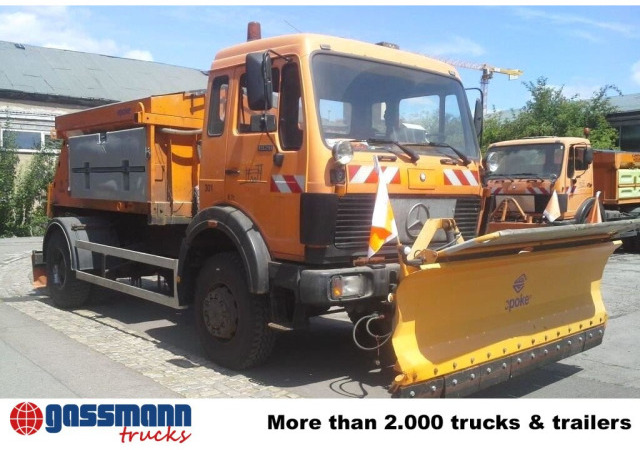 Mercedes-Benz NG 1928 A 4x4, V8-Motor, Winterdienstaustattung - Kamion sa golom šasijom i zatvorenom kabinom: slika 2 Mercedes-Benz NG 1928 A 4x4, V8-Motor, Winterdienstaustattung - Kamion sa golom šasijom i zatvorenom kabinom: slika 2