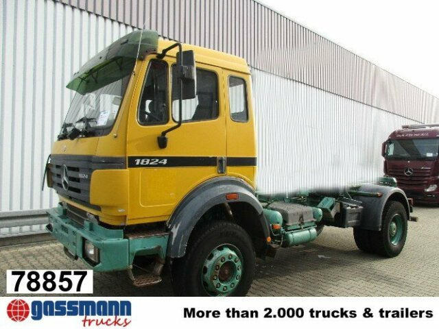Mercedes-Benz SK 1824 AK 4x4 Chassis - Kamion sa golom šasijom i zatvorenom kabinom: slika 1 Mercedes-Benz SK 1824 AK 4x4 Chassis - Kamion sa golom šasijom i zatvorenom kabinom: slika 1