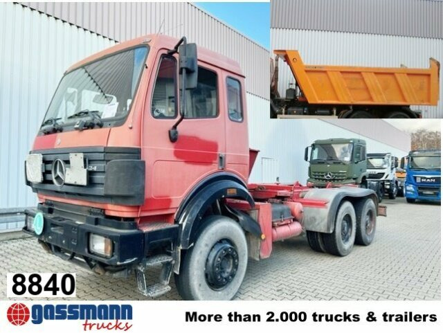 Mercedes-Benz SK II 25/2634 K 6x4, Stahlmulde ca. 13m³ - Istovarivač: slika 1 Mercedes-Benz SK II 25/2634 K 6x4, Stahlmulde ca. 13m³ - Istovarivač: slika 1