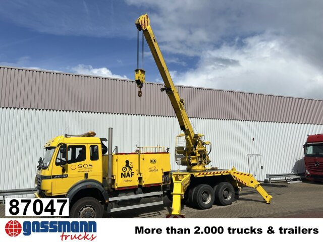 Mercedes-Benz SK II 2638/44 A 6x6, V8, Retarder, Kran, 2x - Kamion sa dizalicom: slika 1 Mercedes-Benz SK II 2638/44 A 6x6, V8, Retarder, Kran, 2x - Kamion sa dizalicom: slika 1