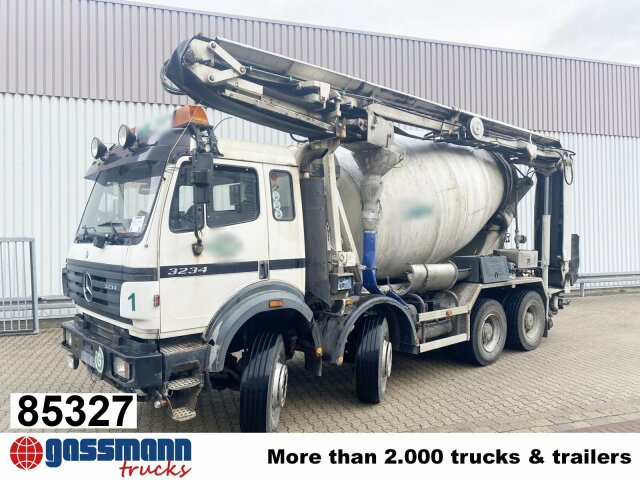 Mercedes-Benz SK II 3234 B 8x4/4, LT Betonmischer, - Mikser za beton: slika 1 Mercedes-Benz SK II 3234 B 8x4/4, LT Betonmischer, - Mikser za beton: slika 1