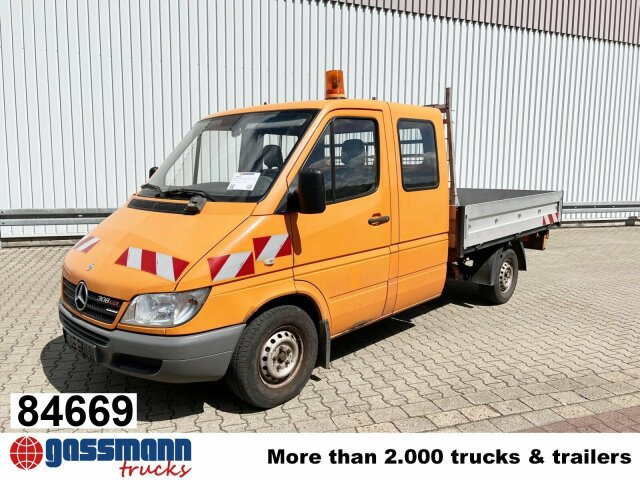 Mercedes-Benz Sprinter 308 4x2 Doka - Dostavno vozilo sa otvorenom sandukom, Dostavno vozilo sa duplom kabinom: slika 1 Mercedes-Benz Sprinter 308 4x2 Doka - Dostavno vozilo sa otvorenom sandukom, Dostavno vozilo sa duplom kabinom: slika 1