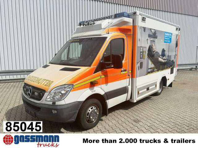 Mercedes-Benz Sprinter 516 CDI 4x2, Rettungswagen, Bi-Xenon - Furgon: slika 1 Mercedes-Benz Sprinter 516 CDI 4x2, Rettungswagen, Bi-Xenon - Furgon: slika 1