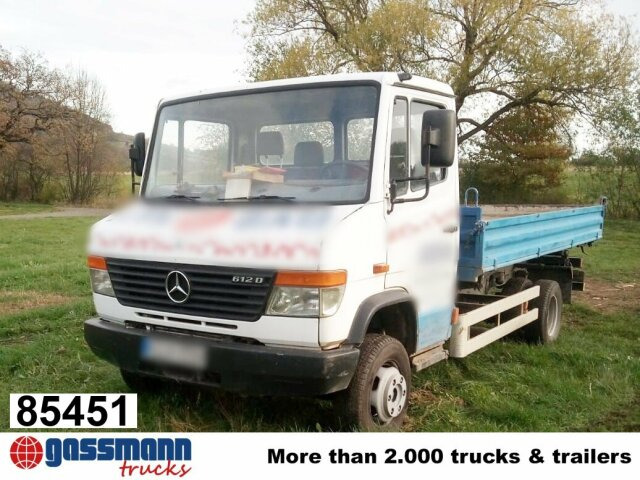Mercedes-Benz Vario 612 DK 4x2, Kipper-Meiller - Dostavno vozilo istovarivač: slika 1 Mercedes-Benz Vario 612 DK 4x2, Kipper-Meiller - Dostavno vozilo istovarivač: slika 1
