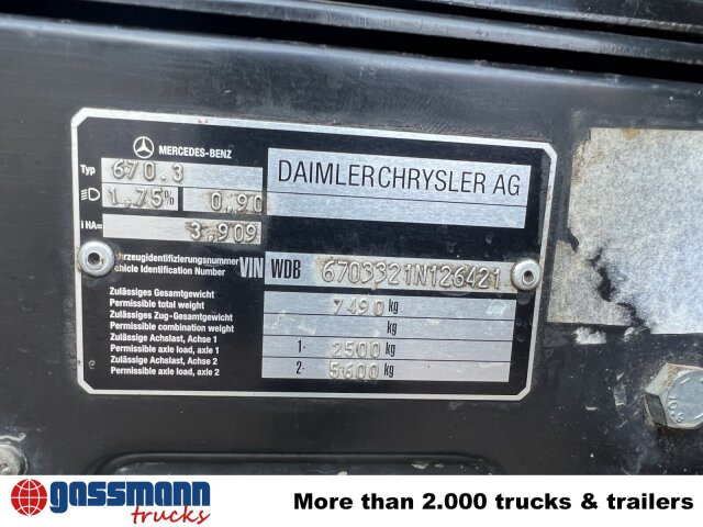 Mercedes-Benz Vario 816 D 4x2 Doka, 2x AHK, Meiller Kipper - Istovarivač: slika 5 Mercedes-Benz Vario 816 D 4x2 Doka, 2x AHK, Meiller Kipper - Istovarivač: slika 5