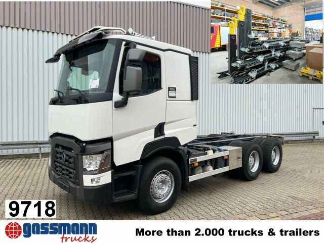Renault C 520 6x4, Retarder, Nebenantrieb - Kamion sa hidrauličnom kukom: slika 1 Renault C 520 6x4, Retarder, Nebenantrieb - Kamion sa hidrauličnom kukom: slika 1