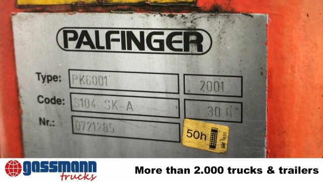 Renault D 180.75 4x2 mit Kran Palfinger PK6001 - Kamion sa tovarnim sandukom, Kamion sa dizalicom: slika 3 Renault D 180.75 4x2 mit Kran Palfinger PK6001 - Kamion sa tovarnim sandukom, Kamion sa dizalicom: slika 3