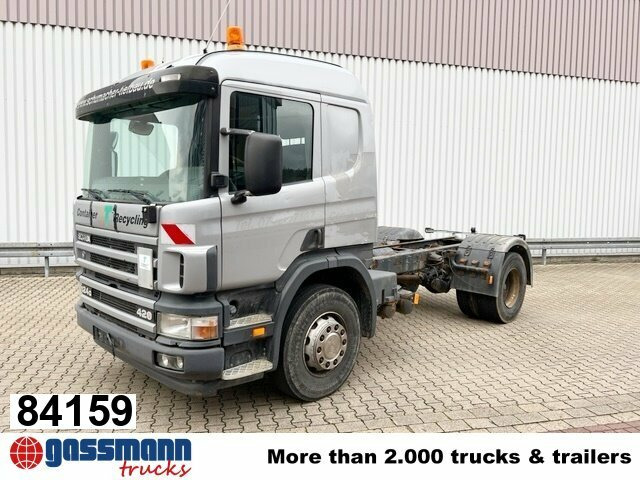 Scania 124G 420 4x2, Retarder - Kamion sa golom šasijom i zatvorenom kabinom: slika 1 Scania 124G 420 4x2, Retarder - Kamion sa golom šasijom i zatvorenom kabinom: slika 1