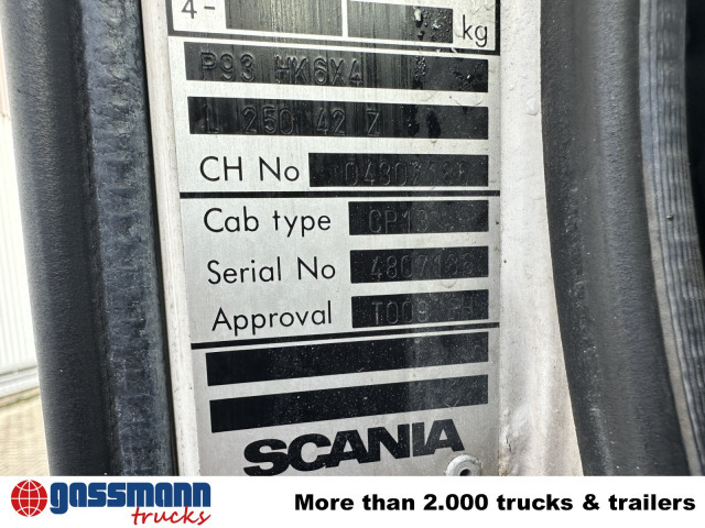 Scania P93 HK 250 6x4L, Abrollkipper - Kamion sa hidrauličnom kukom: slika 2 Scania P93 HK 250 6x4L, Abrollkipper - Kamion sa hidrauličnom kukom: slika 2