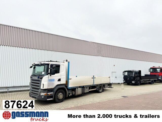 Scania R380 DB 4x2 MNA, Platz für Heckkran, 2x AHK - Kamion sa tovarnim sandukom: slika 1 Scania R380 DB 4x2 MNA, Platz für Heckkran, 2x AHK - Kamion sa tovarnim sandukom: slika 1