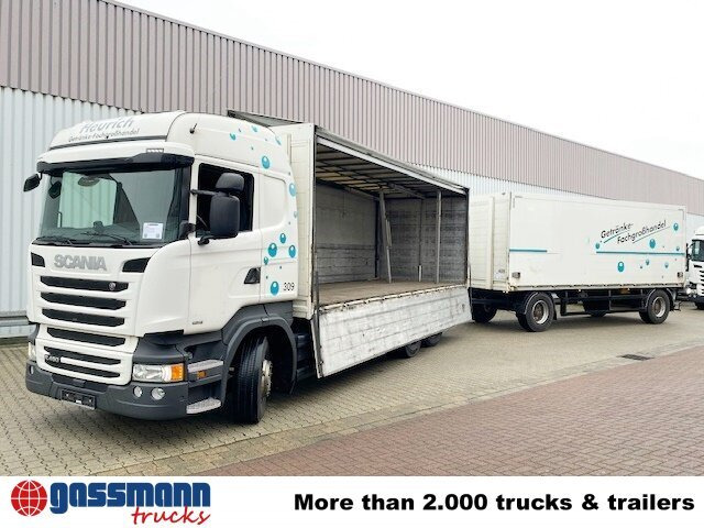 Kamion sa zatvorenim sandukom Scania R450 LB 6x2-4 Getränkekoffer, Retarder,: slika 8