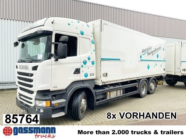 Scania R450 LB 6x2-4 Getränkekoffer, Retarder, - Kamion sa zatvorenim sandukom: slika 1 Scania R450 LB 6x2-4 Getränkekoffer, Retarder, - Kamion sa zatvorenim sandukom: slika 1