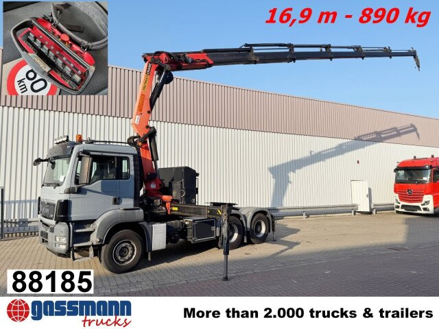 MAN TGS 33.480 6X4 BLS, AHK, Kran Palfinger PK - Tegljač: slika 1 MAN TGS 33.480 6X4 BLS, AHK, Kran Palfinger PK - Tegljač: slika 1