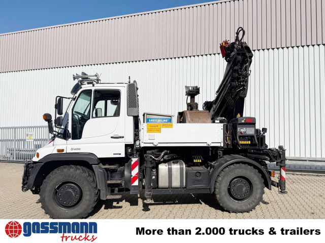 Unimog U400 4x4, Frontzapfwelle, Heckkran Hiab XS - Kamion sa tovarnim sandukom, Kamion sa dizalicom: slika 4 Unimog U400 4x4, Frontzapfwelle, Heckkran Hiab XS - Kamion sa tovarnim sandukom, Kamion sa dizalicom: slika 4