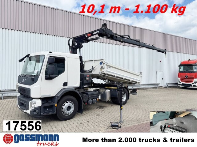 Volvo FE 320 4x2 mit Kran Hiab X-Hiduo 138 ES-3, Funk - Istovarivač, Kamion sa dizalicom: slika 1 Volvo FE 320 4x2 mit Kran Hiab X-Hiduo 138 ES-3, Funk - Istovarivač, Kamion sa dizalicom: slika 1