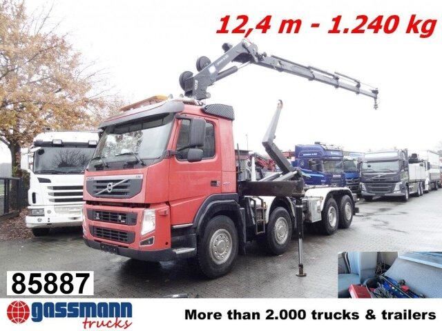 Volvo FM 460 8x2-6, Lenk-/Liftachse, Kran HMF 2020-K4, - Kamion sa hidrauličnom kukom, Kamion sa dizalicom: slika 1 Volvo FM 460 8x2-6, Lenk-/Liftachse, Kran HMF 2020-K4, - Kamion sa hidrauličnom kukom, Kamion sa dizalicom: slika 1