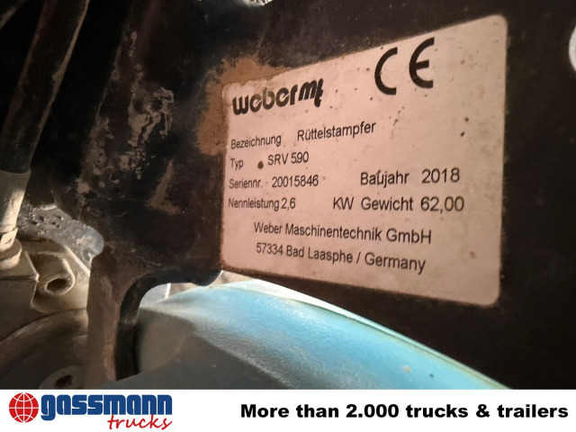 Nabijač Weber SRV 590 Stampfer: slika 8 Nabijač Weber SRV 590 Stampfer: slika 8