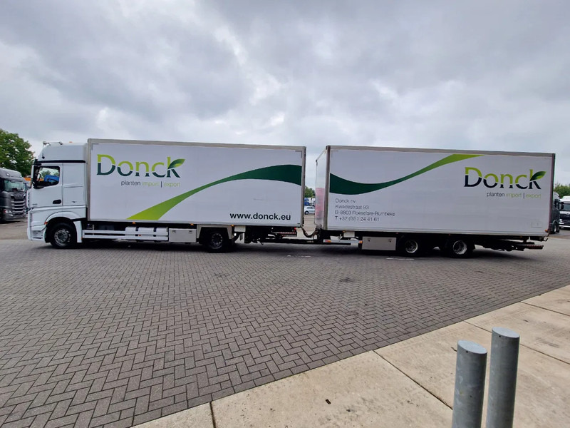 Mercedes-Benz Actros 1942 4x2 - Box with Loadlift - Full air + Pacton Trailer Loadlift - Heating system - Kamion sa zatvorenim sandukom: slika 4 Mercedes-Benz Actros 1942 4x2 - Box with Loadlift - Full air + Pacton Trailer Loadlift - Heating system - Kamion sa zatvorenim sandukom: slika 4