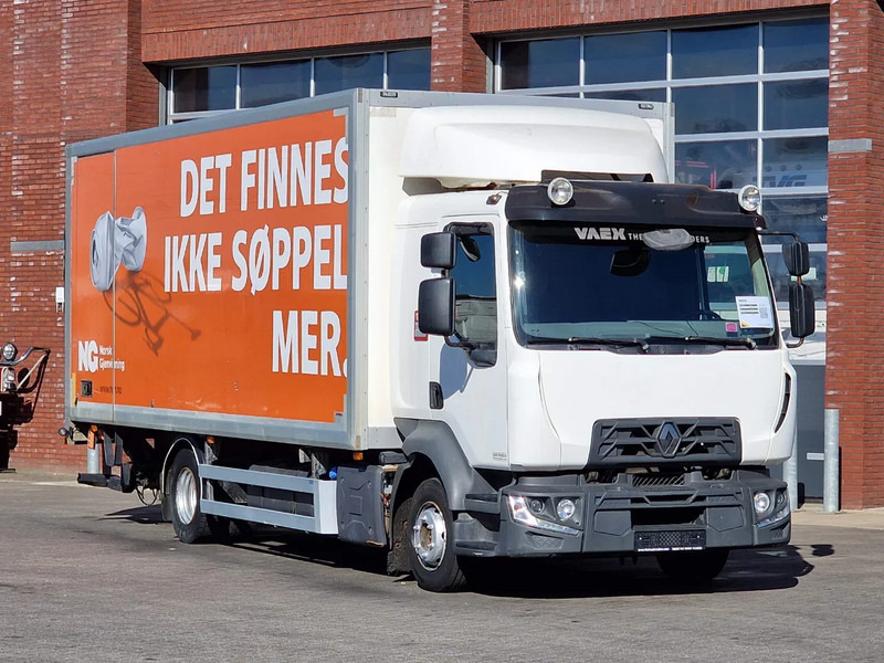 Renault D 12.250 4x2 - Box - Loadlift 1.500 KG - A/C - Euro 6 - Automatic - Camera system - Kamion sa zatvorenim sandukom: slika 1 Renault D 12.250 4x2 - Box - Loadlift 1.500 KG - A/C - Euro 6 - Automatic - Camera system - Kamion sa zatvorenim sandukom: slika 1