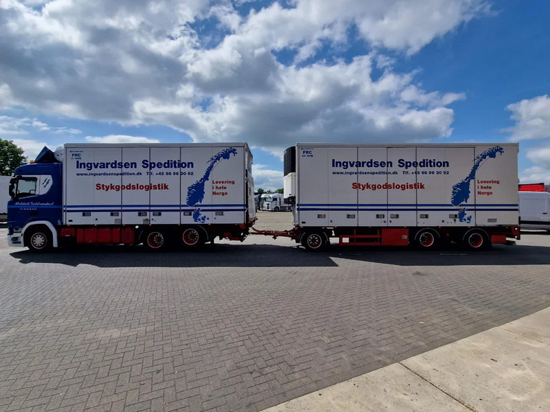 Scania R500 NGS B6X2NB / Trailer-Bygg 12-2004 / Frigobox Sidedoors / Rohrbahen / hooks - Hladnjača: slika 4 Scania R500 NGS B6X2NB / Trailer-Bygg 12-2004 / Frigobox Sidedoors / Rohrbahen / hooks - Hladnjača: slika 4