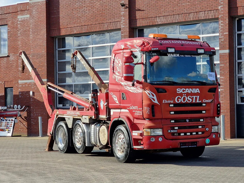 Scania R500 V8 LB6x2/4HNB E5 GERGEN TAK-VL-Adonis - Retarder - Full air - Kamion za utovaranje kontejnera: slika 1 Scania R500 V8 LB6x2/4HNB E5 GERGEN TAK-VL-Adonis - Retarder - Full air - Kamion za utovaranje kontejnera: slika 1
