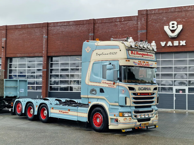 Scania R620 Topline 8x4 - Retarder - Full air - Custom interior - Show truck - HUB reduction - Kamion sa golom šasijom i zatvorenom kabinom: slika 1 Scania R620 Topline 8x4 - Retarder - Full air - Custom interior - Show truck - HUB reduction - Kamion sa golom šasijom i zatvorenom kabinom: slika 1