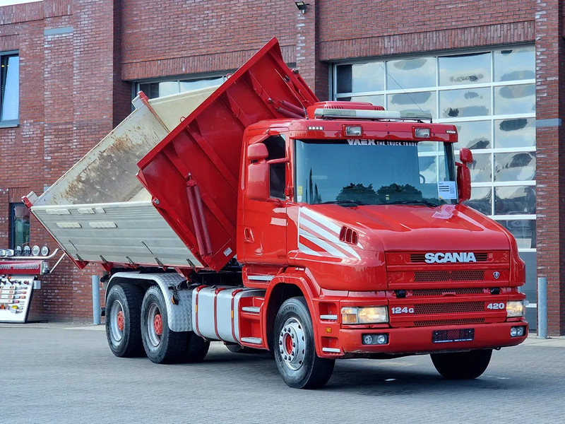 Scania T124-420 6x4 - Tipper - Retarder - Full steel - HUB Reduction - Manual gearbox - Istovarivač: slika 2 Scania T124-420 6x4 - Tipper - Retarder - Full steel - HUB Reduction - Manual gearbox - Istovarivač: slika 2