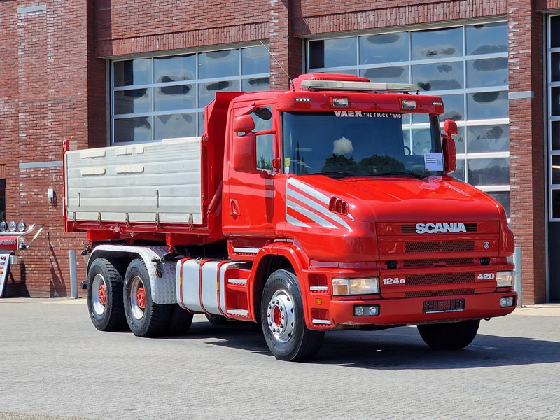 Scania T124-420 6x4 - Tipper - Retarder - Full steel - HUB Reduction - Manual gearbox - Istovarivač: slika 3 Scania T124-420 6x4 - Tipper - Retarder - Full steel - HUB Reduction - Manual gearbox - Istovarivač: slika 3