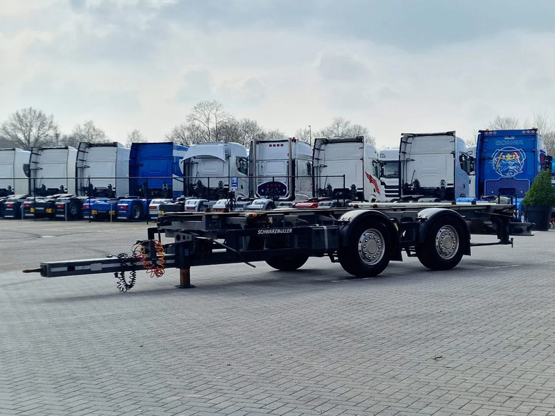 Schwarzmüller S08VLN3 - BDF trailer - 2 axle - Alloy wheels - Prikolica za prevoz kontejnera/ Prikolica sa promenjivim sandukom: slika 3 Schwarzmüller S08VLN3 - BDF trailer - 2 axle - Alloy wheels - Prikolica za prevoz kontejnera/ Prikolica sa promenjivim sandukom: slika 3