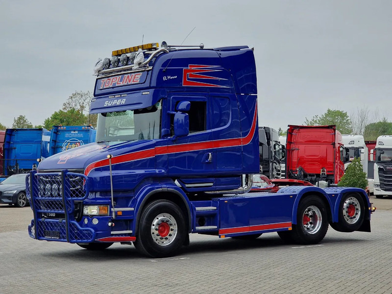 Scania T580 V8 Topline 6x2 - Original Scania Hauber / Torpedo - Manual gearbox - Show truck - Retarder - Tegljač: slika 3 Scania T580 V8 Topline 6x2 - Original Scania Hauber / Torpedo - Manual gearbox - Show truck - Retarder - Tegljač: slika 3