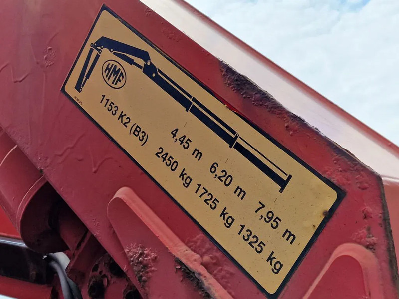 Tegljač Volvo FH 13.500 6x4 - HMF 1153 K2 crane kran grua - Hydraulic - Lift axle - Euro 6: slika 16