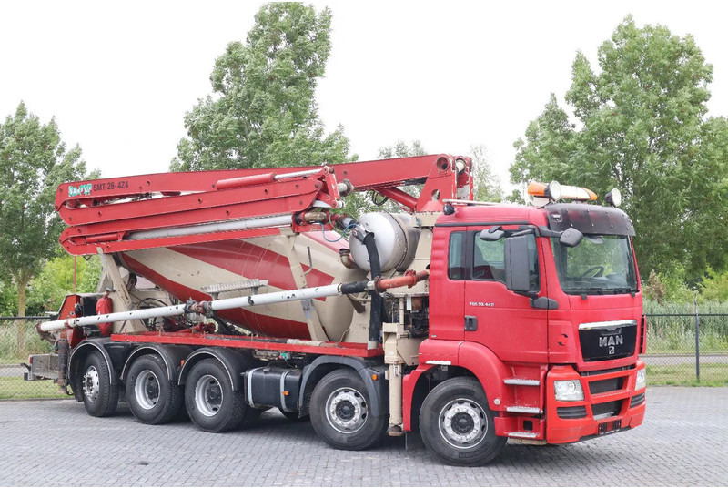 MAN TGS 50.440 | 10X4*6 | SARAKA 28 METER | 8M3 MIXER - Mikser za beton: slika 4 MAN TGS 50.440 | 10X4*6 | SARAKA 28 METER | 8M3 MIXER - Mikser za beton: slika 4