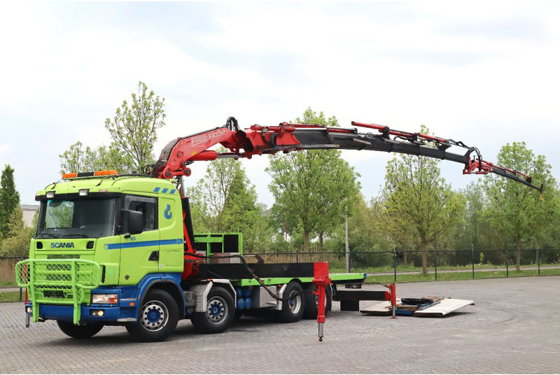 Scania R164-480 V8 8X4 | FASSI F600 | JIB | KRAN / CRANE - Kamion sa dizalicom: slika 1 Scania R164-480 V8 8X4 | FASSI F600 | JIB | KRAN / CRANE - Kamion sa dizalicom: slika 1