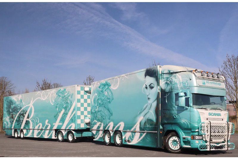 Scania R560 V8 | BERTHONS HOT ROD | CUSTOM SPECIAL TRUCK - Kamion sa zatvorenim sandukom: slika 5 Scania R560 V8 | BERTHONS HOT ROD | CUSTOM SPECIAL TRUCK - Kamion sa zatvorenim sandukom: slika 5