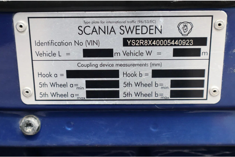 Istovarivač Scania R580 V8 | FULL STEEL | BIG AXLES | RETARDER | EURO 6: slika 19