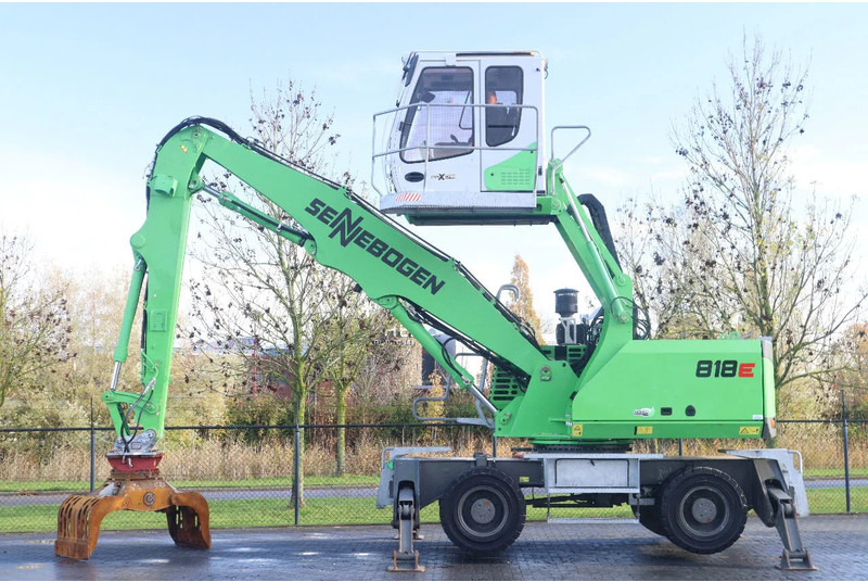 Sennebogen 818 E K9 ULM | SORTING GRAB | GOOD TIRES - Bager točkaš: slika 1 Sennebogen 818 E K9 ULM | SORTING GRAB | GOOD TIRES - Bager točkaš: slika 1