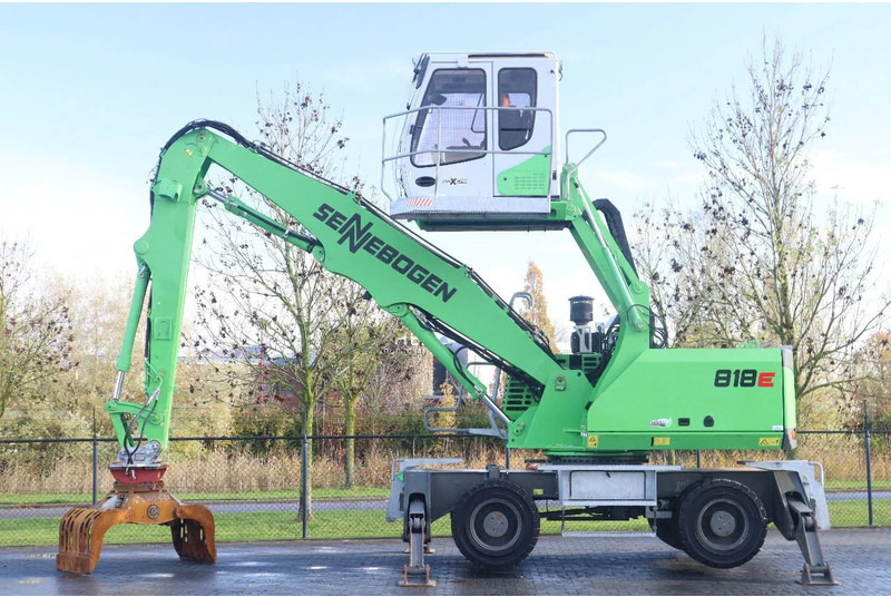 Sennebogen 818 E K9 ULM | SORTING GRAB | GOOD TIRES - Bager točkaš: slika 1 Sennebogen 818 E K9 ULM | SORTING GRAB | GOOD TIRES - Bager točkaš: slika 1