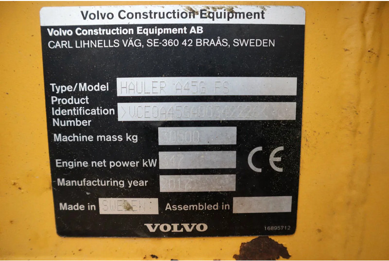 Volvo A45 G FS | TAILGATE | GOOD TIRES Volvo A45 G FS | TAILGATE | GOOD TIRES: slika 20