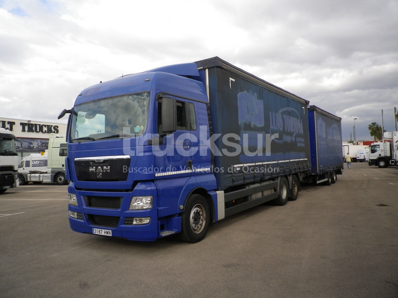 MAN MAN TGX 480.26 REMOLCADOR - Kamion sa ceradom: slika 1 MAN MAN TGX 480.26 REMOLCADOR - Kamion sa ceradom: slika 1