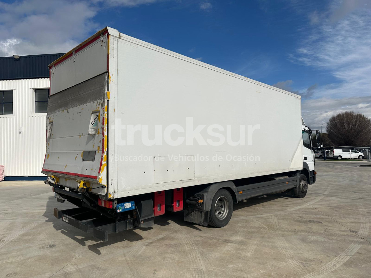MERCEDES ATEGO - Kamion sa zatvorenim sandukom: slika 5 MERCEDES ATEGO - Kamion sa zatvorenim sandukom: slika 5