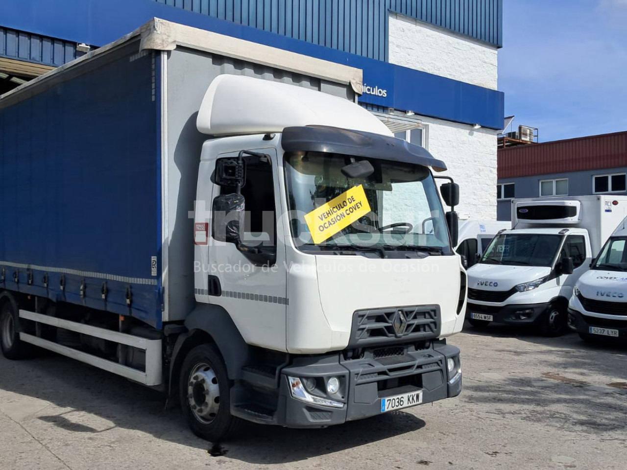 RENAULT D 12.210 SEMITAULINER - Kamion sa ceradom: slika 4 RENAULT D 12.210 SEMITAULINER - Kamion sa ceradom: slika 4
