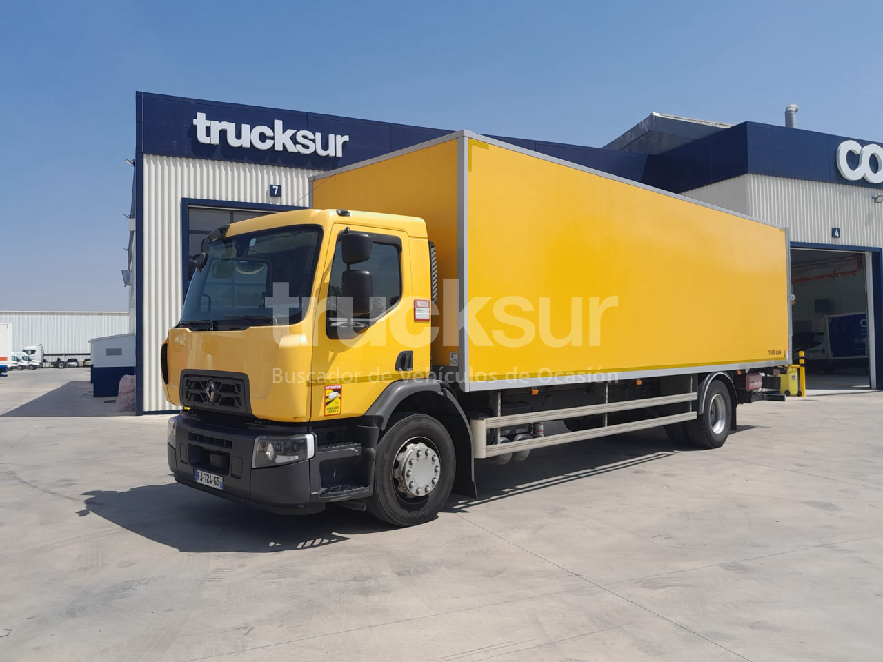 RENAULT D280.18 21P - Kamion sa zatvorenim sandukom: slika 1 RENAULT D280.18 21P - Kamion sa zatvorenim sandukom: slika 1