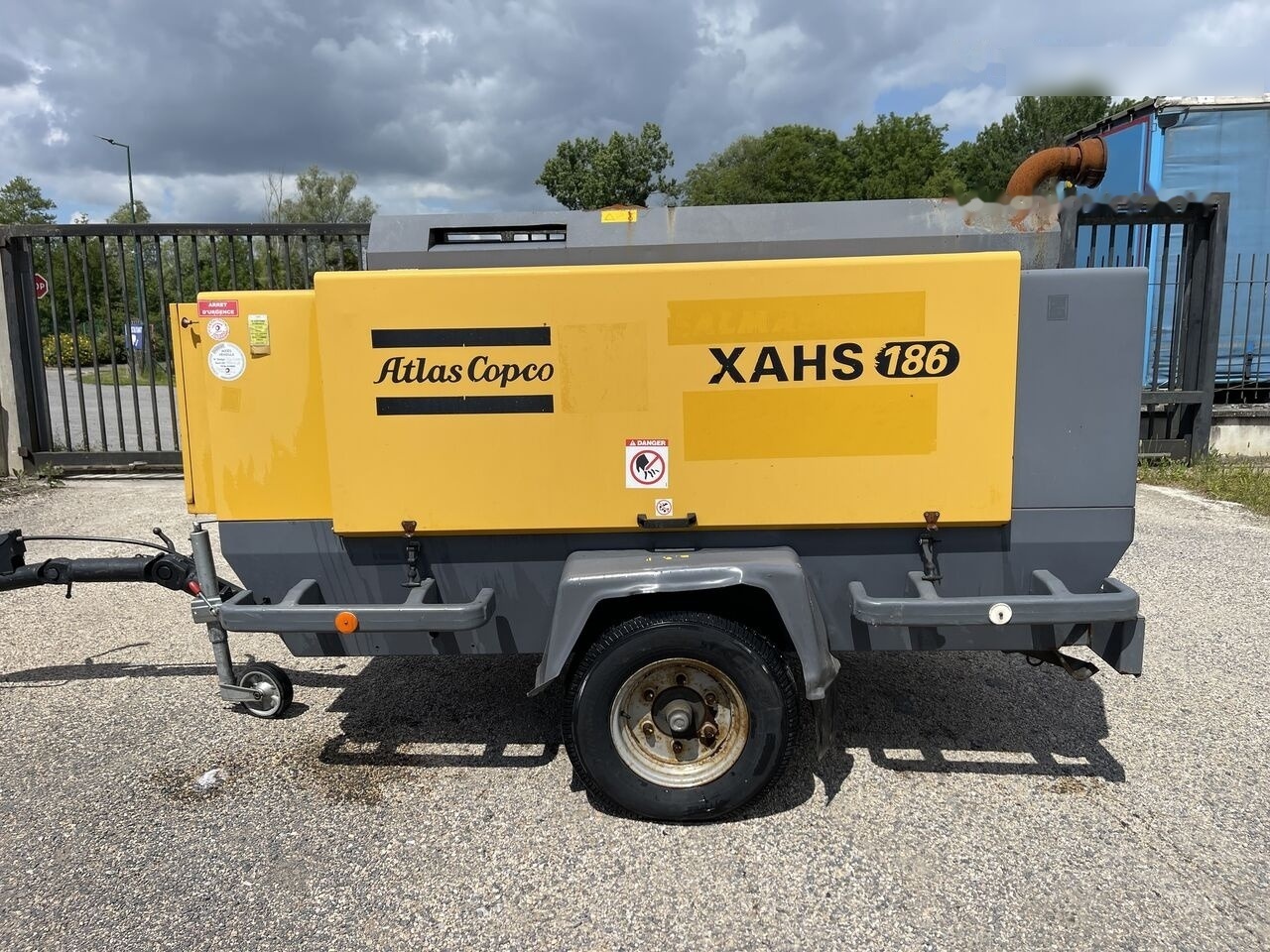 Atlas Copco XAHS 186 - Kompresor za vazduh: slika 1 Atlas Copco XAHS 186 - Kompresor za vazduh: slika 1