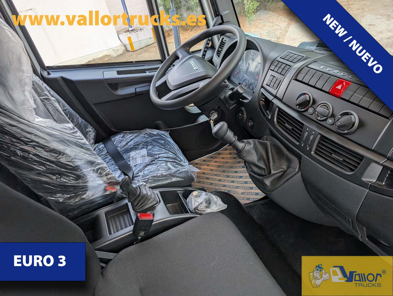 Kamion sa golom šasijom i zatvorenom kabinom novi IVECO ML180E28 - ONLY FOR EXPORT -: slika 7