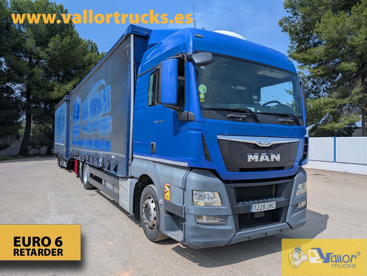 MAN TGX 26.440 - ROAD TRAIN - Kamion sa ceradom: slika 2 MAN TGX 26.440 - ROAD TRAIN - Kamion sa ceradom: slika 2
