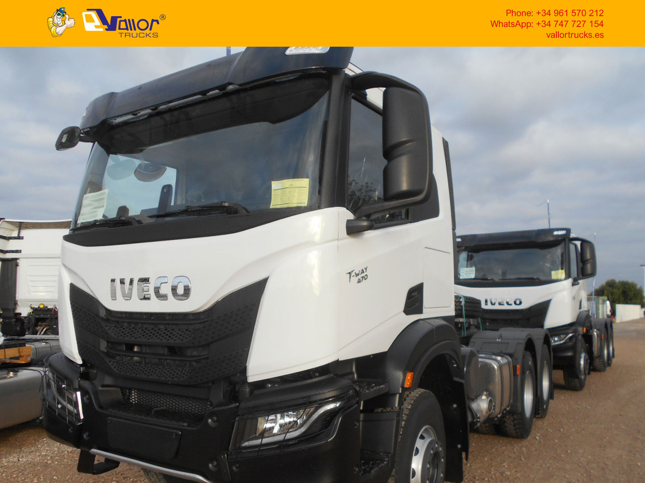 IVECO T-WAY 470 6x4 - - ONLY FOR EXPORT - Tegljač: slika 2 IVECO T-WAY 470 6x4 - - ONLY FOR EXPORT - Tegljač: slika 2